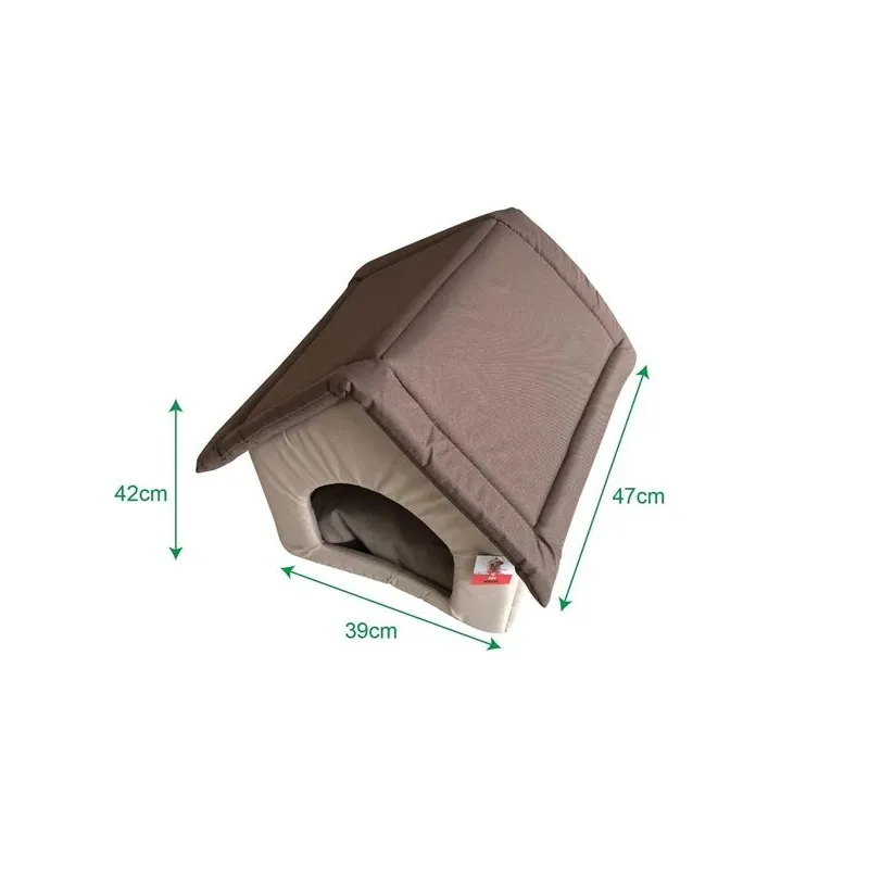 Gyvūno guolis Höppy. įvairių spalvų. 47 cm x 39 cm