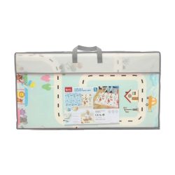 Aktivitāšu paklājiņš Animals. 200x150 cm. daudzkrāsaina