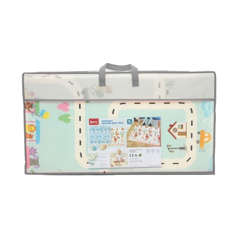 Aktivitāšu paklājiņš Animals. 200x150 cm. daudzkrāsaina