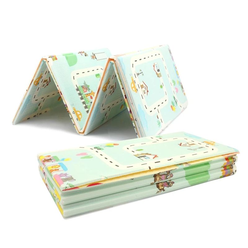 Aktivitāšu paklājiņš Animals. 200x150 cm. daudzkrāsaina