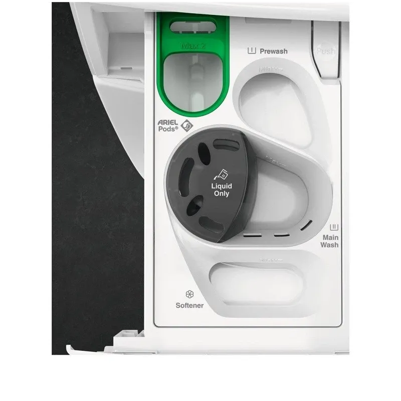 Pesumasin AEG 8000 seeria „PowerCare“ „UniversalDose“ EcoLine LFR83844VE, 8 kg, valge v.