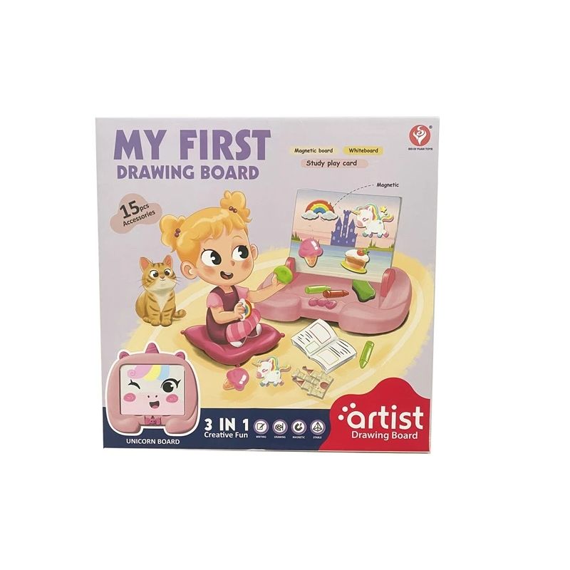 Magnētisks abpusējs rasējamais dēlis Unicorn 050-59