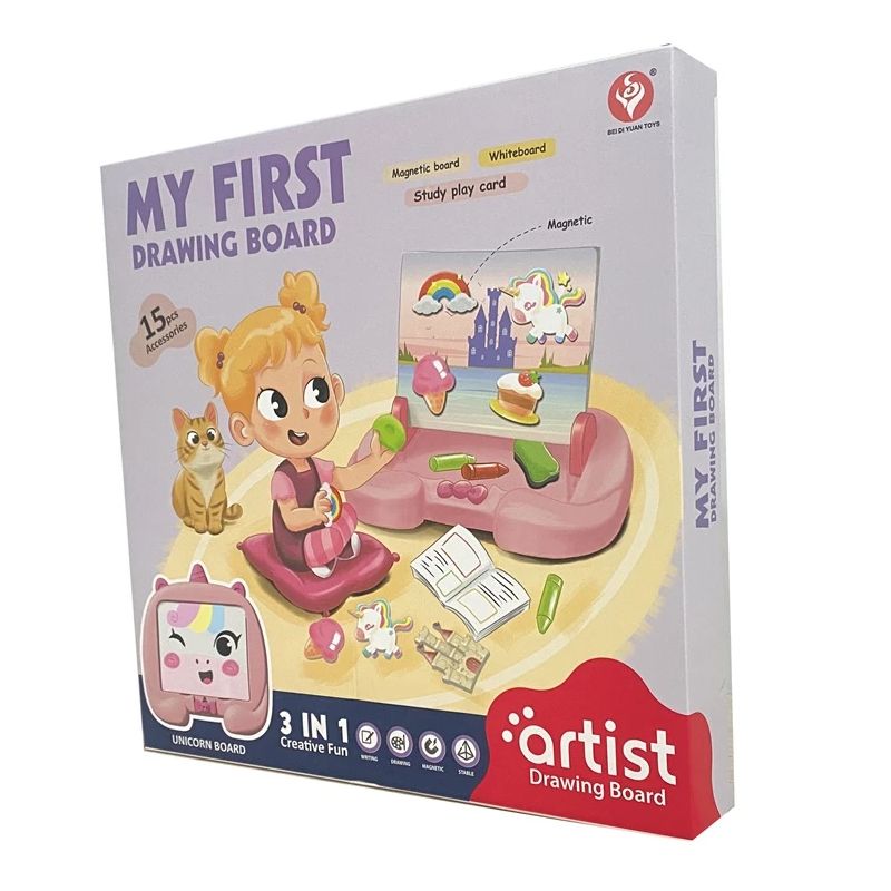 Magnētisks abpusējs rasējamais dēlis Unicorn 050-59