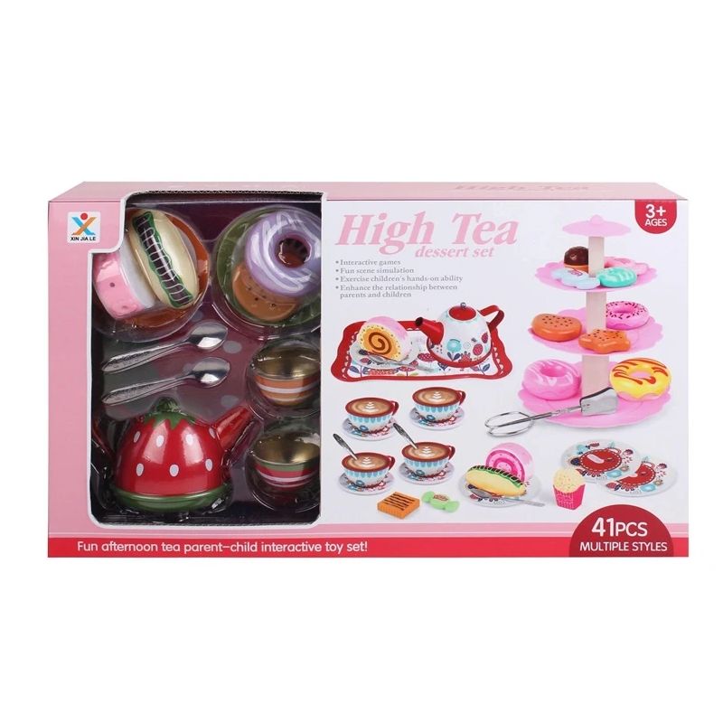 Rotaļlietu tējas komplekts Dessert 966-D1