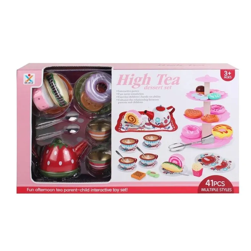 Rotaļlietu tējas komplekts Dessert 966-D1