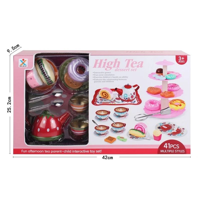 Rotaļlietu tējas komplekts Dessert 966-D1
