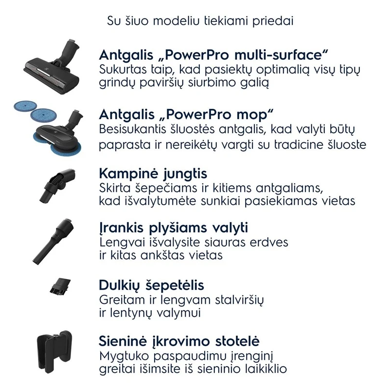 Vacuum cleaner stick ep71b14wet electrol