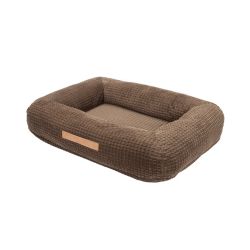 Dzīvnieku gulta Höppy. brūna. 80 cm x 60 cm