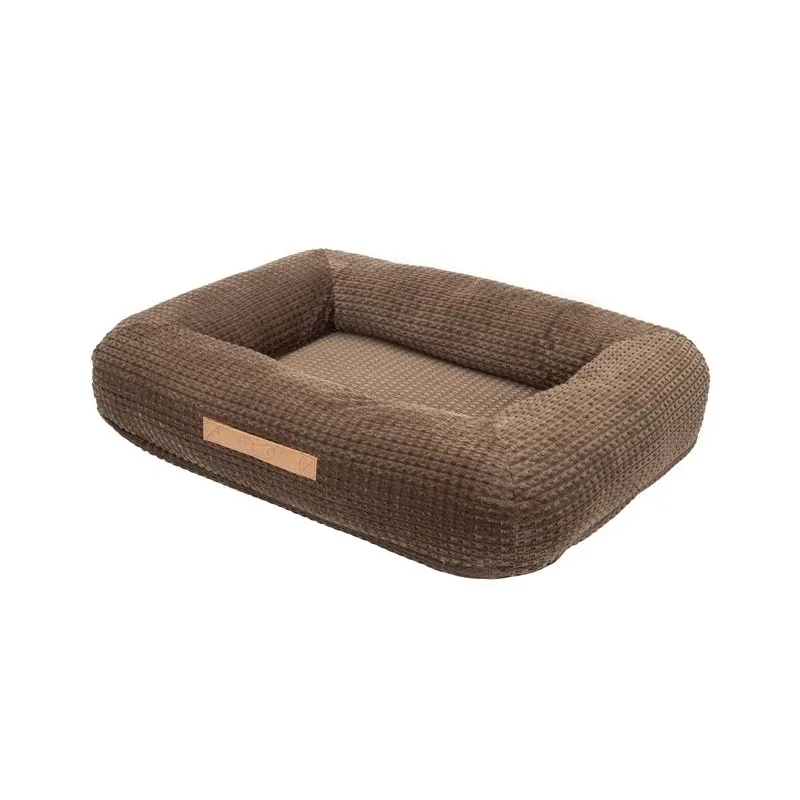 Guļvieta mājdzīvniekiem Höppy, olīvzaļa, 80 cm x 60 cm