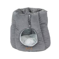 Dzīvnieku gulta - māja Höppy. zila. 45 cm x 40 cm