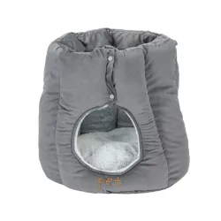 Кошкин дом Höppy, синий, 45 см x 40 см