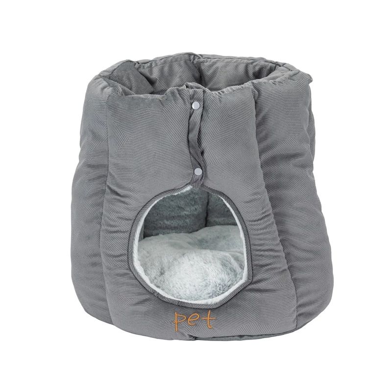 Dzīvnieku gulta - māja Höppy. zila. 45 cm x 40 cm