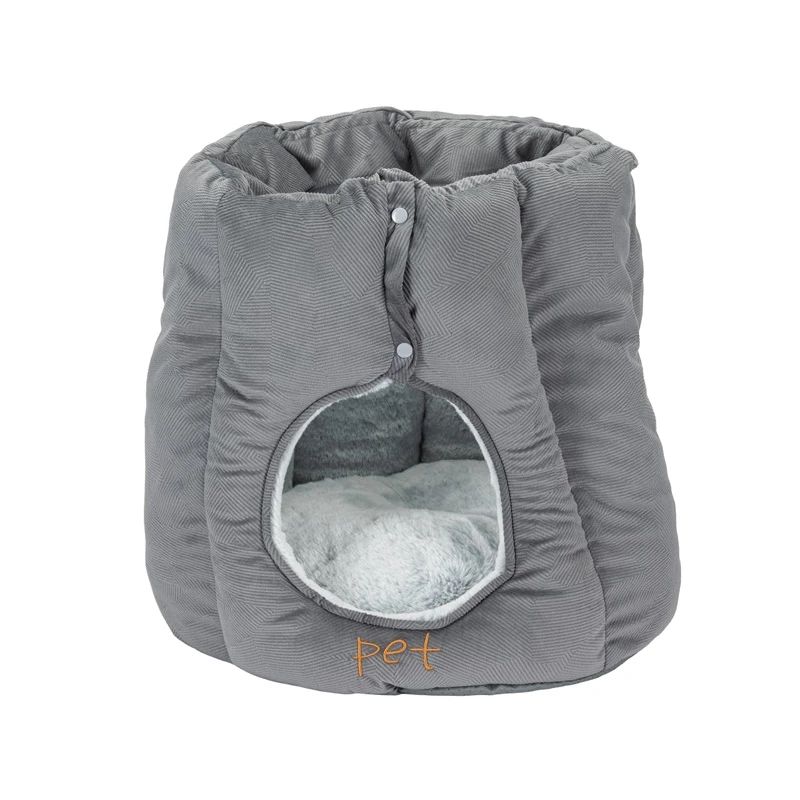 Dzīvnieku gulta - māja Höppy. zila. 45 cm x 40 cm