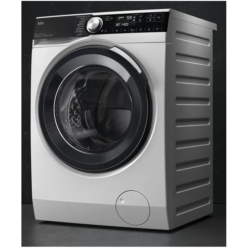 Skalbimo mašina AEG 8000 serija „PowerCare“ „AutoDose“ LFR85146QE, 10 kg, balta sp.