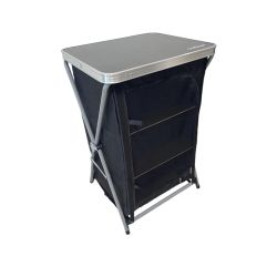 Saliekamais kempinga galds ar skapi Outliner 55x48x86cm