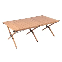 Table tourism black 118x66x43cm brown