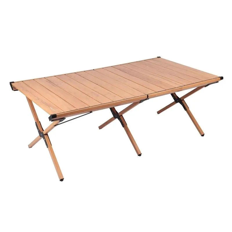 Kempinga galds Outliner, brūna, 118 cm x 66 cm x 43 cm