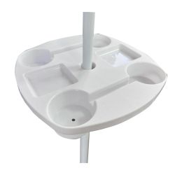 Galdiņš. pludmales lietussargam Outliner 5562. 50 cm. melna