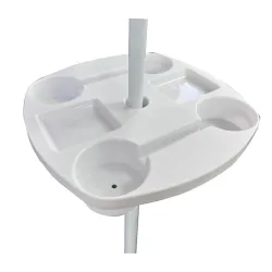 Table tray beach umbrella