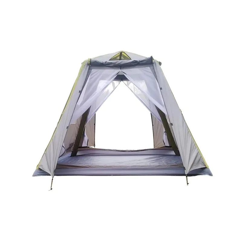 Trīsvietīga telts Outliner Inflatable, brūna, 365 cm x 245 cm x 180 cm