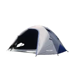 Neljakohaline telk Outliner UV50+, sinine-hall, 240 cm x 210 cm x 116 cm