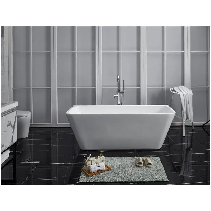 Vanna, brīvi novietots Masterjero, 170 cm x 75 cm x 58 cm, asimetriska, balta krās.