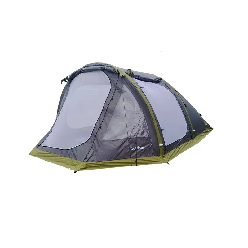 Telts 5 personām Outliner Inflatable, brūna, 526 cm x 320 cm x 188 cm