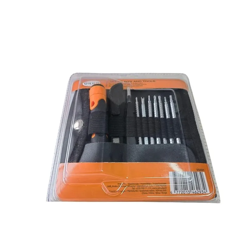 Atsuktuvas ir antgalių rinkinys VG021. 14vnt.