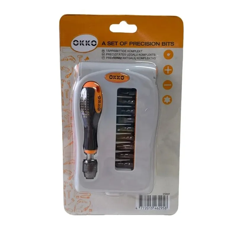 Набор отверток VG027, 21 см, 9 шт.