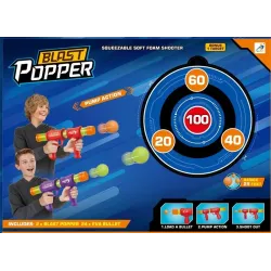 Žaislinis šautuvas su kamuoliukais AX1034B. 48 cm