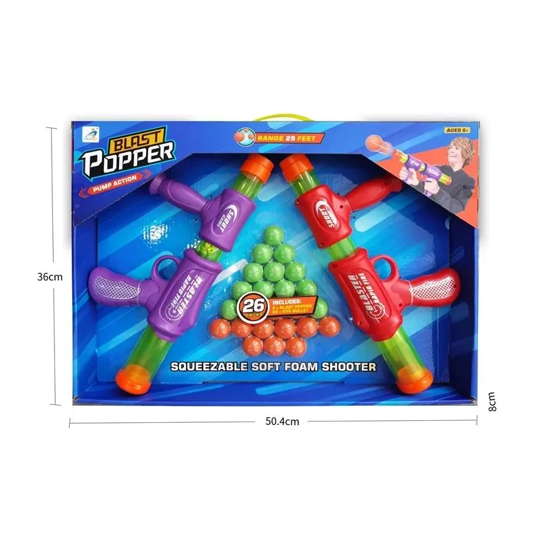 Toy gun and balls set ax1034b