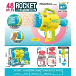 Пистолет для мыльных пузырей KB1298, 100 мл