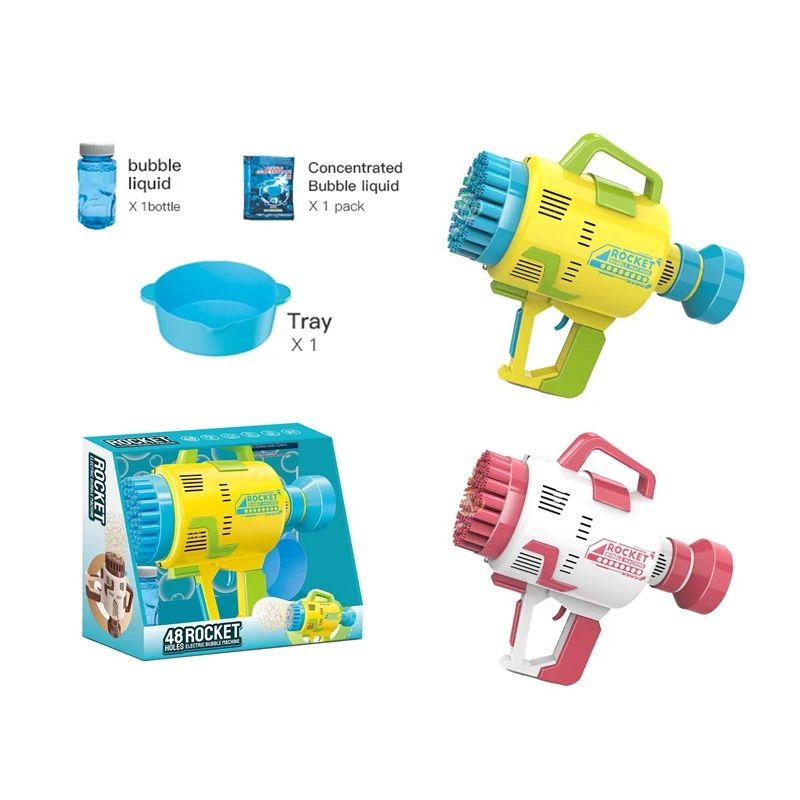 Ziepju burbuļu pistole KB1298. 100 ml