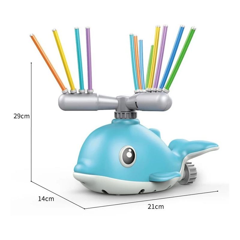 Rotaļlietu ūdens strūklas pūtējs 99910. gaiši zila