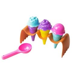 Smilšu kastes rotaļlietu - saldējuma komplekts 1048