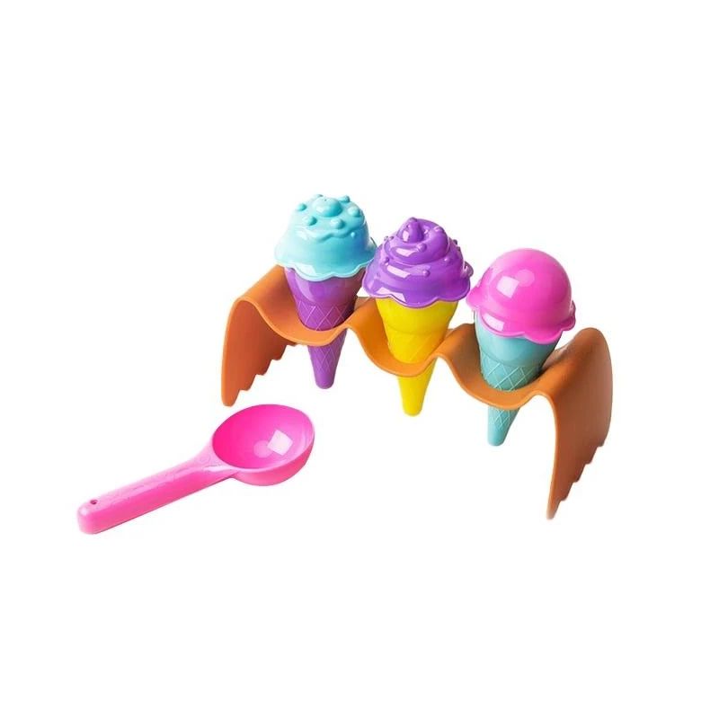 Smilšu kastes rotaļlietu - saldējuma komplekts 1048