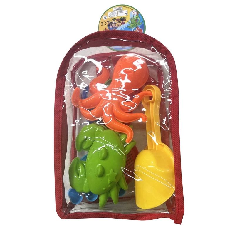 Smilšu kastes rotaļlietu komplekts 666-1185D. daudzkrāsaina