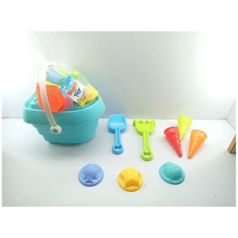 Smilšu kastes rotaļlietu komplekts 1705B. daudzkrāsaina