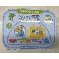 Набор игрушек для песочницы 666-1163P, многоцветный, 10 шт.