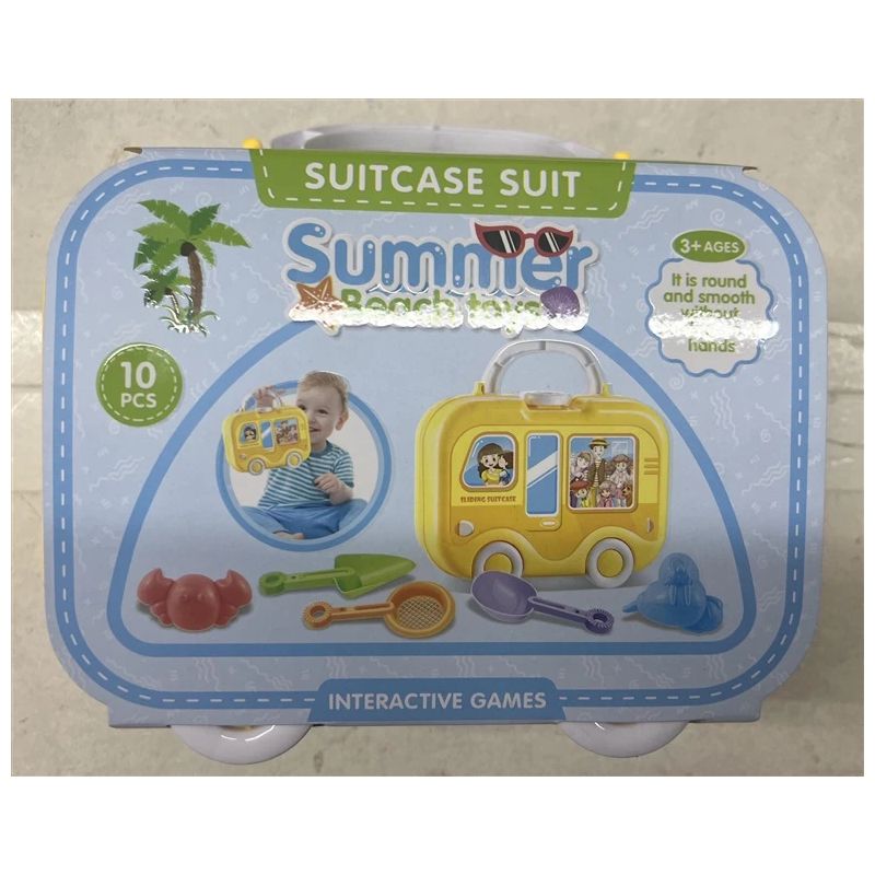 Smilšu kastes rotaļlietu komplekts 666-1163P. daudzkrāsaina