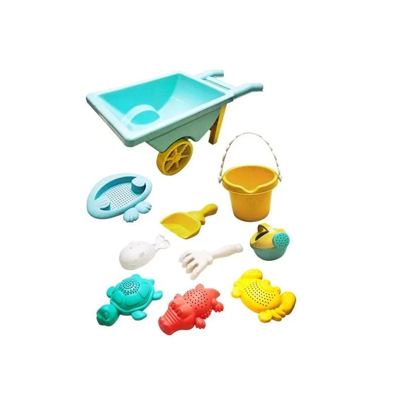 Smilšu kastes rotaļlietu komplekts M985, daudzkrāsaina