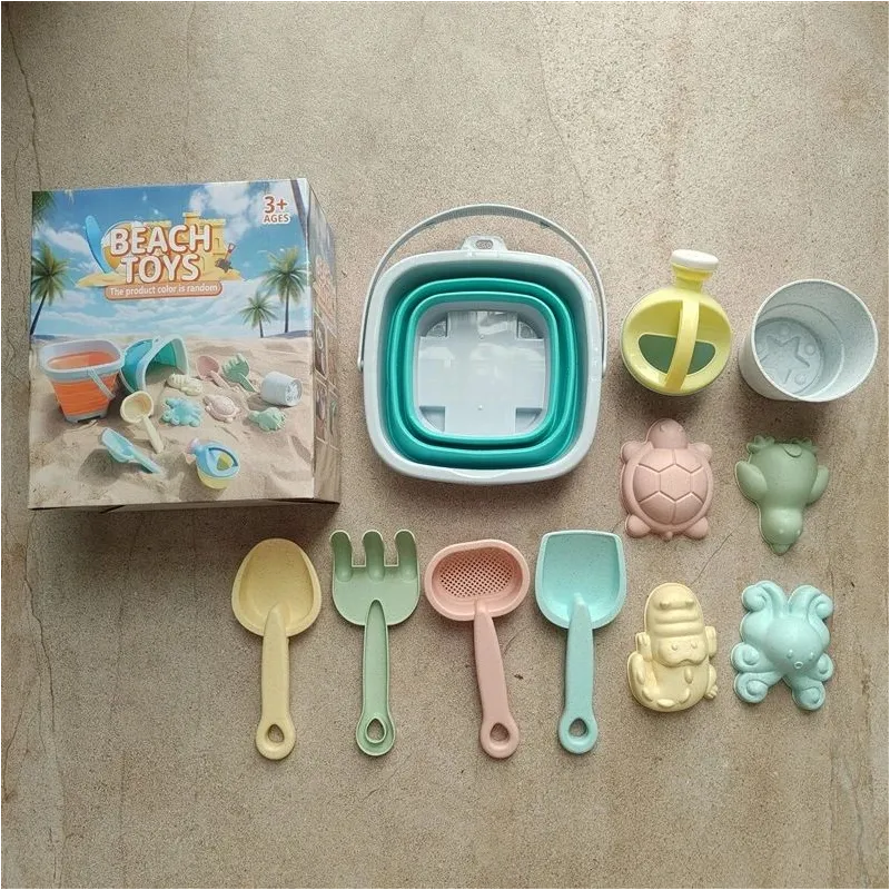 Toy beach set with a bucket las11-b