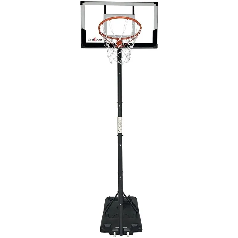 Basketbola statīvs ar bortu un grozu, 100 - 305 cm