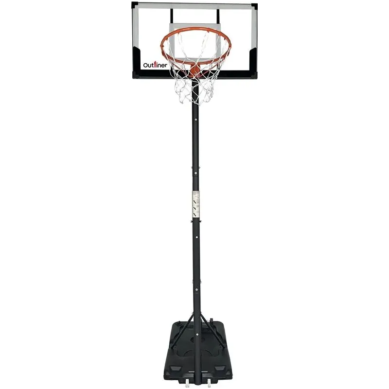 Basketbola statīvs ar bortu un grozu, 100 - 305 cm