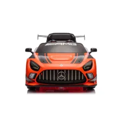 Vaikiškas elektromobilis Mercedes AMG GT3, juoda sp.-oranžinė sp.
