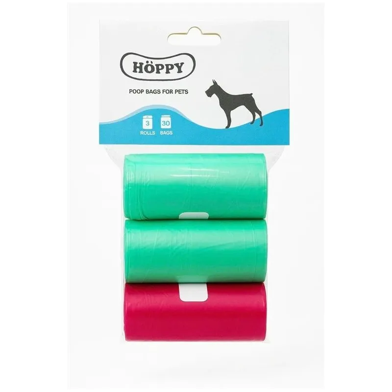 Maišeliai šunų ekskrementams, 3 vnt.