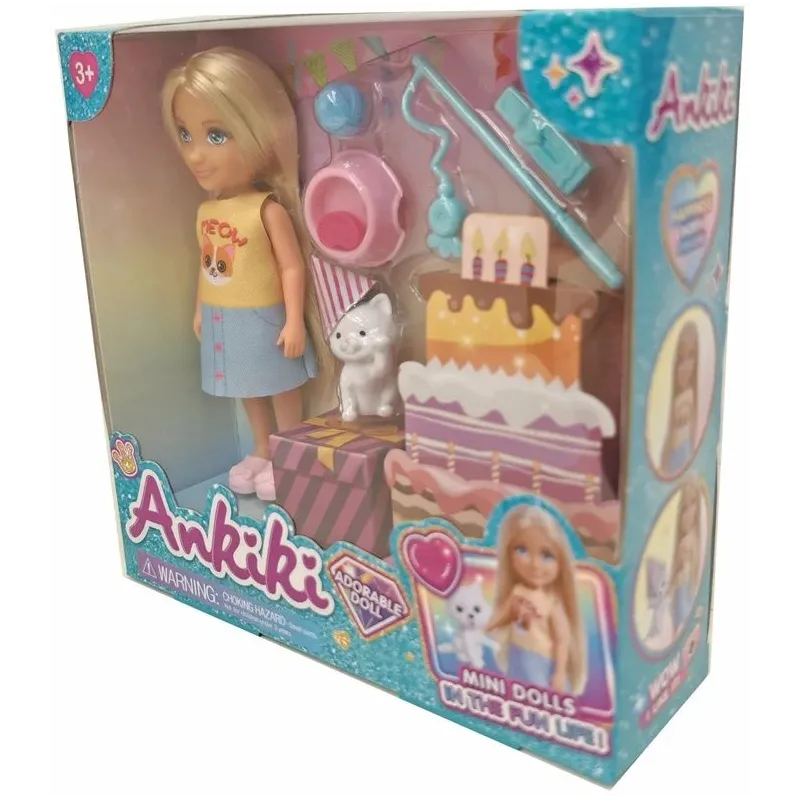 Lelle Ankiki su kačiuku 606018, 13 cm