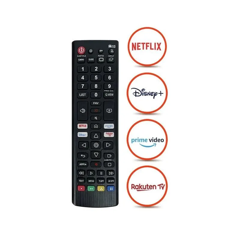 Remote control fits lg tv p019805