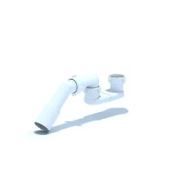 Sifons dušas pad 1 1-2x40-50 be vērsta