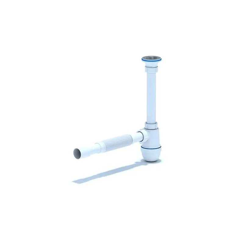 Sifons izlietnei Ani Plast, 32 mm, balta krās.